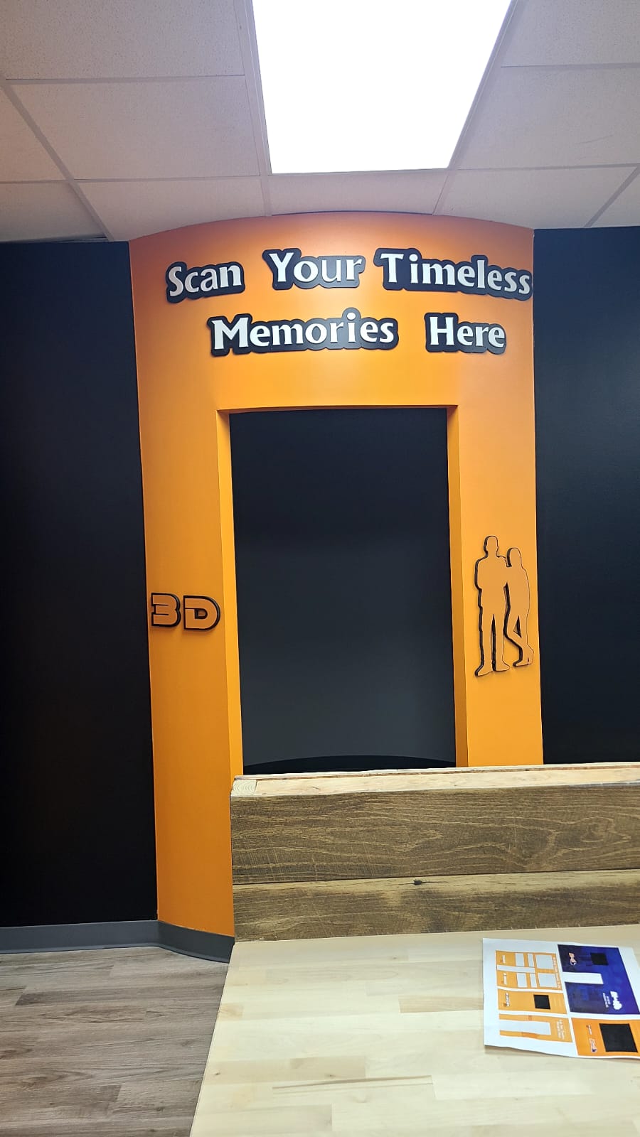 3D dimensional lobby sign by Sign Go