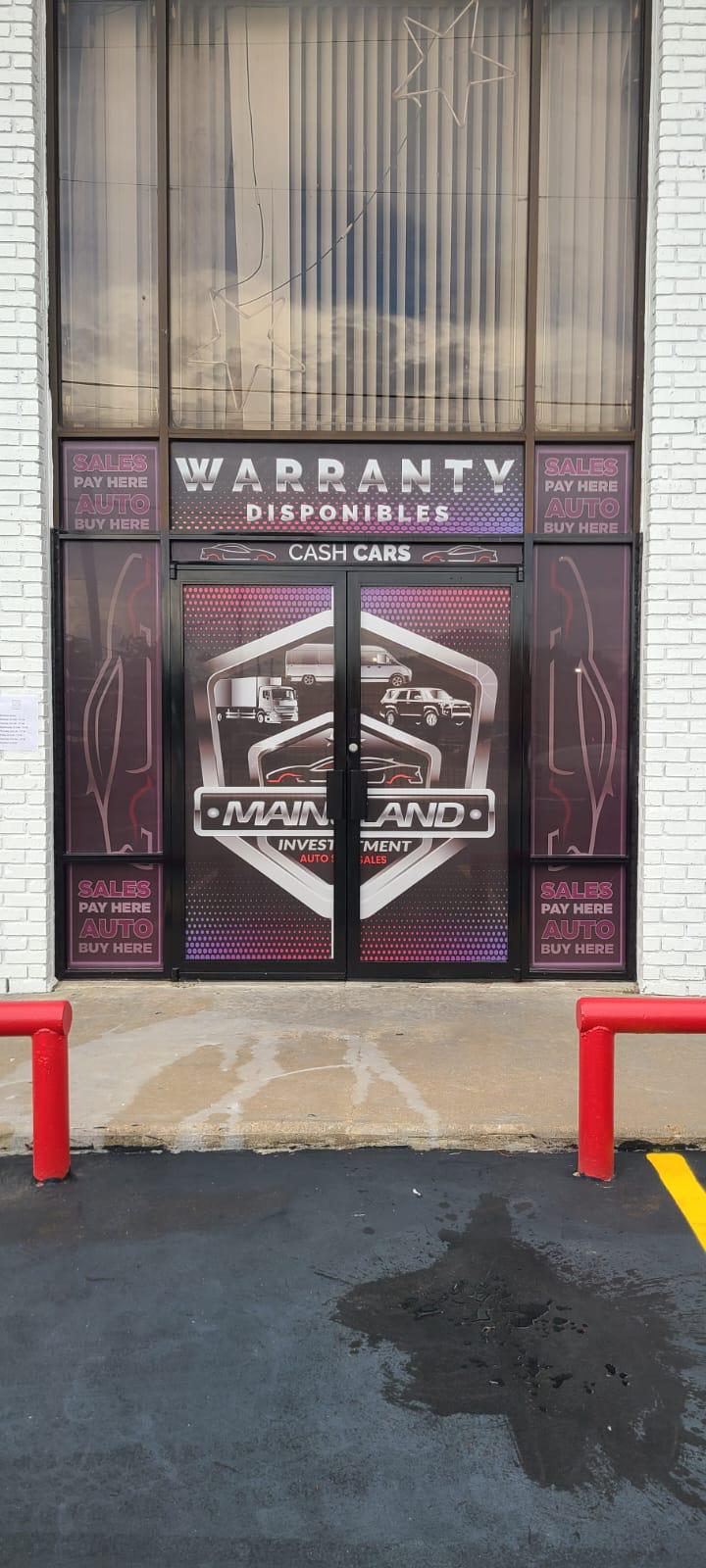 Storefront window wrap and graphics by Sign Go